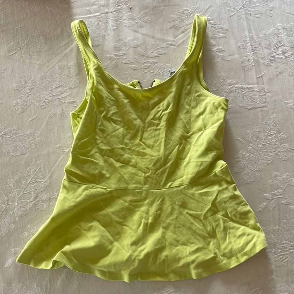 M Peplum top